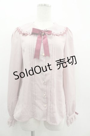 画像: Amavel / Love Letter ブラウス  ピンク I-26-03-10-006-CA-BL-SA-ZI