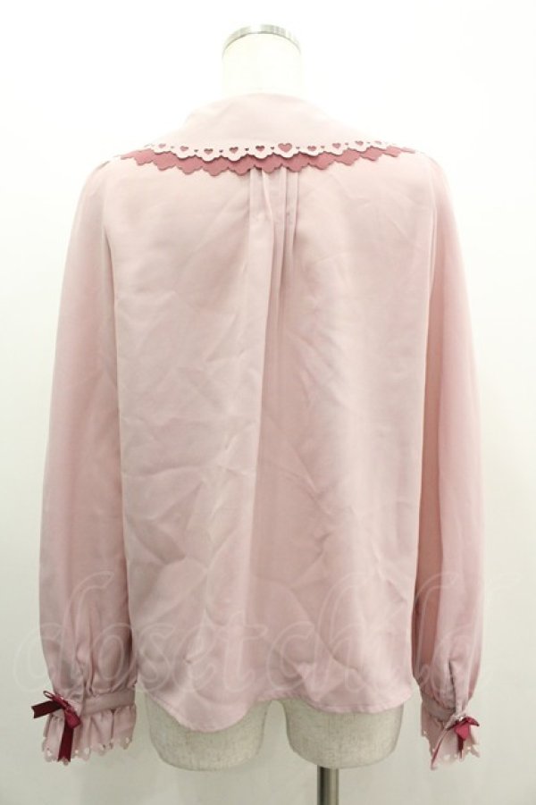 画像2: Amavel / Love Letter ブラウス  ピンク I-26-03-10-006-CA-BL-SA-ZI (2)