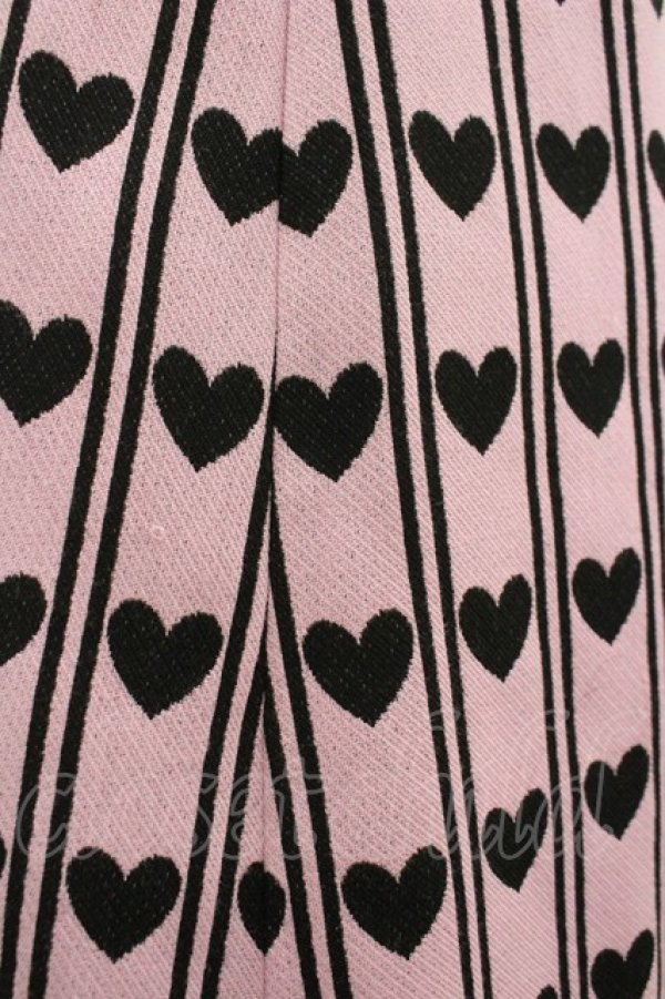 画像5: MILK / ハートレジメンタルワンピース  ピンクＸ黒 I-26-03-10-059-ML-OP-SA-ZI (5)