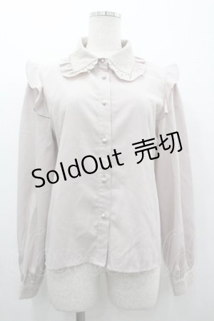 画像: Rojita / ネクタイブローチブラウス  ピンク I-26-03-10-009-LO-BL-TE-ZI