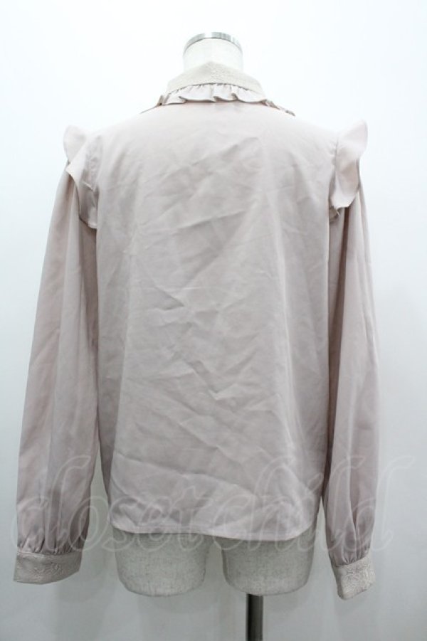 画像2: Rojita / ネクタイブローチブラウス  ピンク I-26-03-10-009-LO-BL-TE-ZI (2)