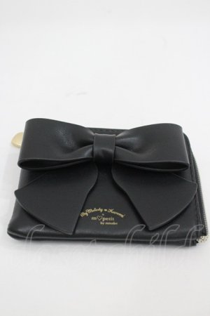 画像: m petit by misako / サンリオキャラクターズコインケース  黒 I-26-03-10-093-LO-ZA-SA-ZI