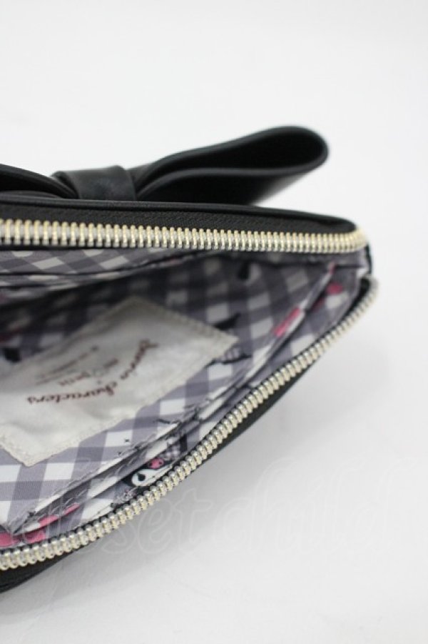 画像3: m petit by misako / サンリオキャラクターズコインケース  黒 I-26-03-10-093-LO-ZA-SA-ZI (3)