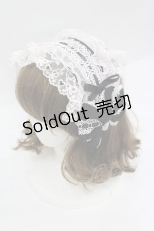 画像: Angelic Pretty / Heartカチューシャ(無地)  黒Ｘピンク I-26-03-10-095-AP-AC-SA-ZI