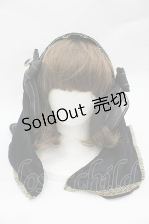 画像: ALICE and the PIRATES / バステトヴェール  黒Ｘゴールド I-26-03-10-098-PA-TO-SA-ZI