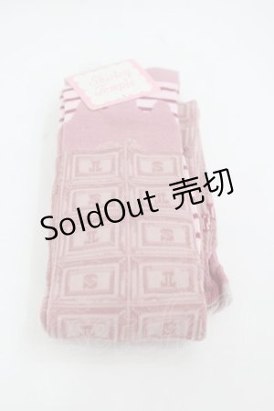 画像: Shirley Temple / チョコレートオーバーニー 22~24CM ピンク I-26-03-10-111-ET-ZA-SA-ZI