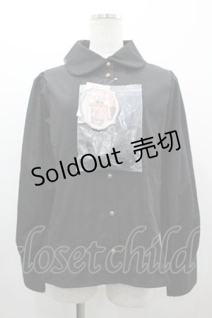 画像: Kurumi Collaboration / ノエル・ド・メモワール ブラウス LL 中黒 I-26-03-10-012-GO-BL-SA-ZI