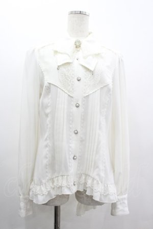 画像: Hoshibako Works / ヒヤシンスの詩ブラウス  白 I-26-03-10-003-LO-BL-SA-ZI