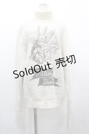 画像: MILKBOY / FALLENセーター  アイボリー I-26-03-10-022-MB-TO-SA-ZI