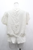 画像2: PINK HOUSE / 2つリボン&レースピンタックノースリーブブラウス  アイボリー I-26-03-10-027-LO-BL-SA-ZI (2)