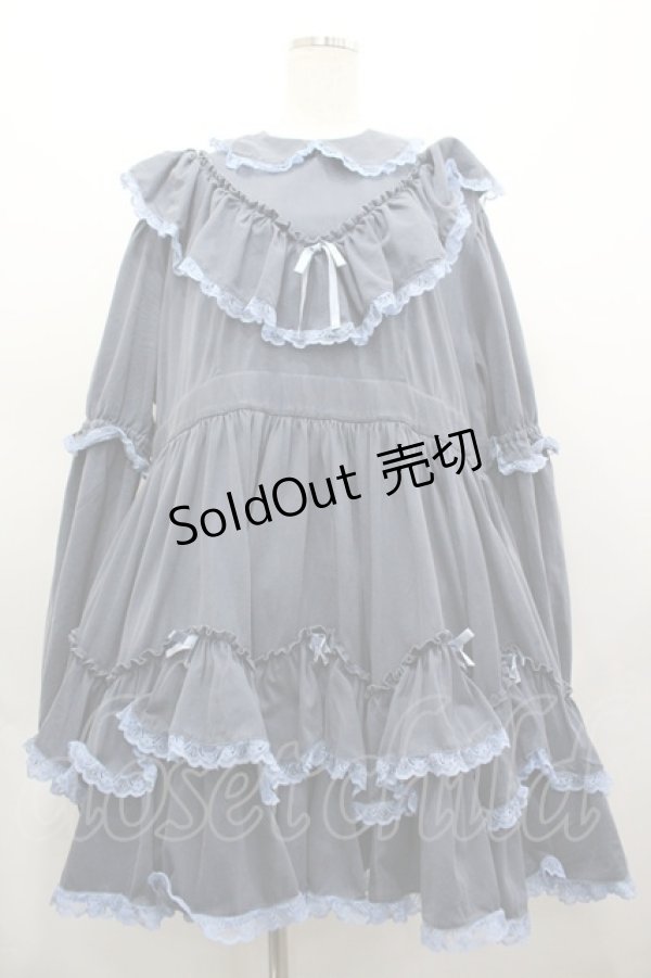 画像1: JennyFax / Losing Color Lolita  ネイビー I-26-03-12-044-LO-OP-SA-ZI (1)