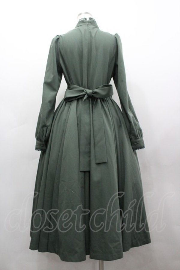 画像2: Sheglit / "Magnolia"クラシカルワンピース M グリーン I-26-03-12-047-EL-OP-SA-ZI (2)