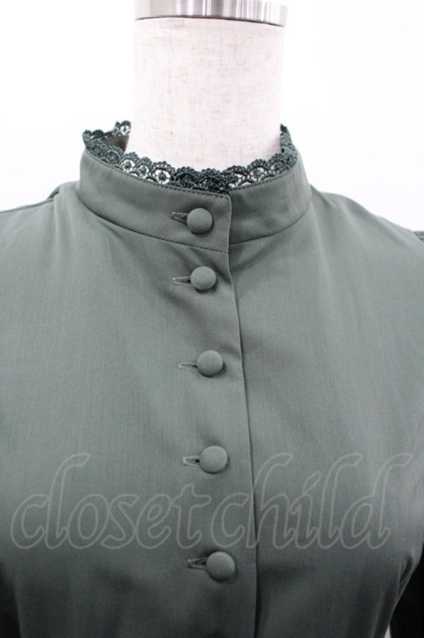 画像3: Sheglit / "Magnolia"クラシカルワンピース M グリーン I-26-03-12-047-EL-OP-SA-ZI (3)