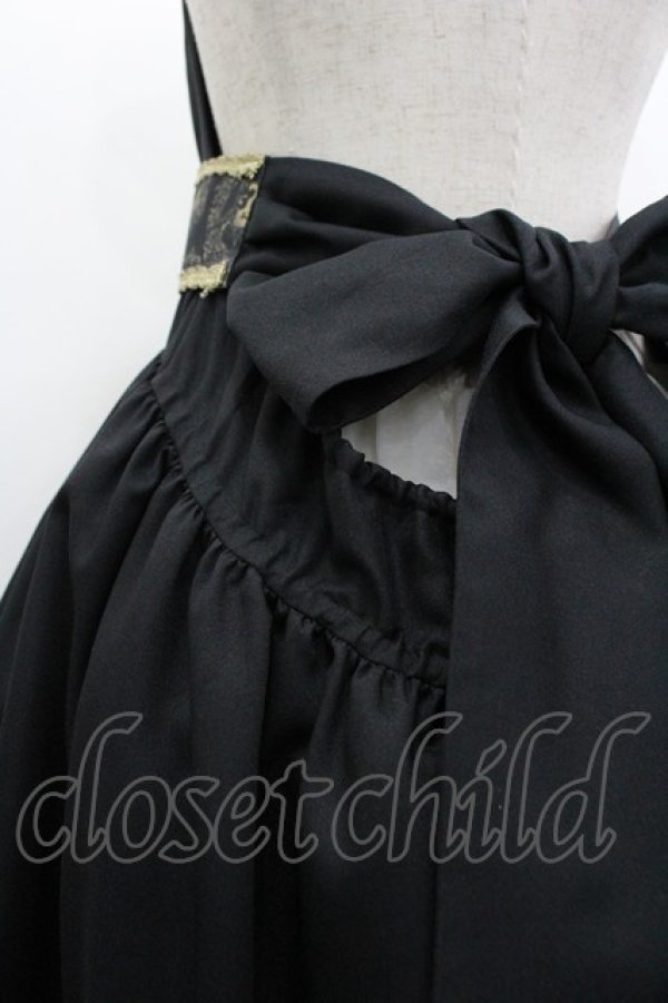 画像3: Royal Princess Alice / Dark Knight Generalサロペット風ジャンパースカート  黒 I-26-03-12-048-LO-OP-SA-ZI (3)