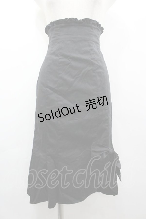 画像1: Victorian maiden / エレガントマーメイドスカート  黒 I-26-03-12-066-CL-SK-SA-ZI (1)