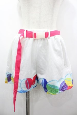 画像: ACDC RAG / カプセルモンスター ショートパンツ  白 I-26-03-12-093-PU-PA-SA-ZI