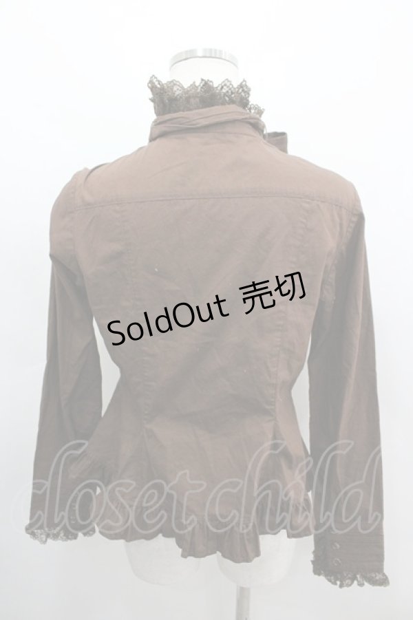 画像3: Angelic Pretty / ロイヤルクィーンブラウス  ブラウン I-26-03-12-001-AP-BL-SA-ZI (3)