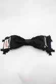 画像3: MOMOKO HOUSE / ぶどう&リボンレースヘッドドレスクリップ  黒 I-26-03-12-101-LO-AC-SA-ZI (3)