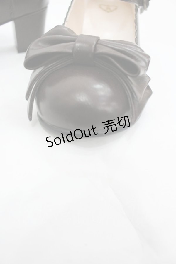 画像4: BABY,THE STARS SHINE BRIGHT / アンティークリボンシューズ S ブラウン I-26-03-12-124-BA-SH-SA-ZI (4)