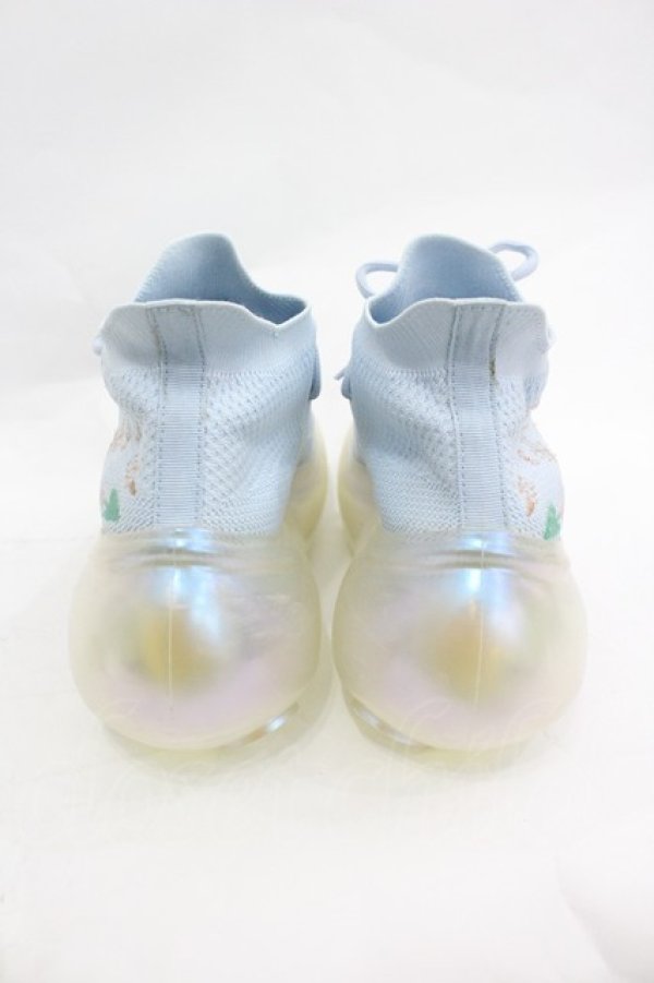 画像2: MIKIOSAKABE / JennyFax Hana Embroidery Shoes UK4 サックス I-26-03-12-125-PU-SH-SA-ZI (2)