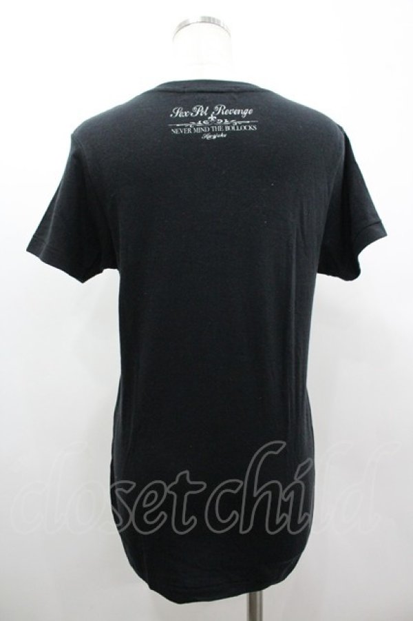 画像2: SEX POT ReVeNGe / SEX POT OSAKAタグTシャツ  黒ＸパープルＸグリーン I-26-03-14-034-SP-TO-SA-ZI (2)