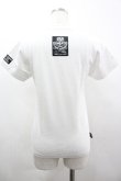 画像2: SEX POT ReVeNGe / 切り抜き風プリントTシャツ  白Ｘ黒Ｘ赤 I-26-03-14-035-SP-TO-SA-ZI (2)