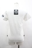 画像2: SEX POT ReVeNGe / 英字プリントTシャツ  白Ｘ黒Ｘ紫 I-26-03-14-036-SP-TO-SA-ZI (2)