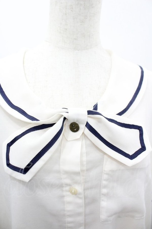 画像3: Fi.n.t / シースルーセーラーブラウス  オフ I-26-03-14-004-CA-BL-TE-ZI (3)