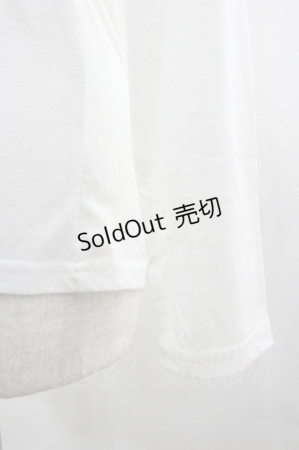 画像3: BPN / クラウン×チェーンptカットソー M 白 I-26-03-14-044-GO-TO-TE-ZI (3)