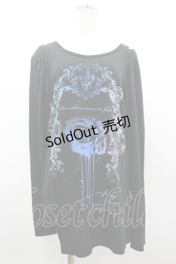 画像1: SEX POT ReVeNGe / プリントカットソー  黒 I-26-03-14-053-SP-TO-TE-ZI (1)