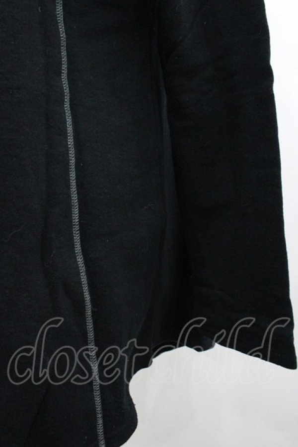 画像3: ALGONQUINS / バックプリントパーカー F 黒 I-26-03-14-054-AL-TO-TE-ZI (3)