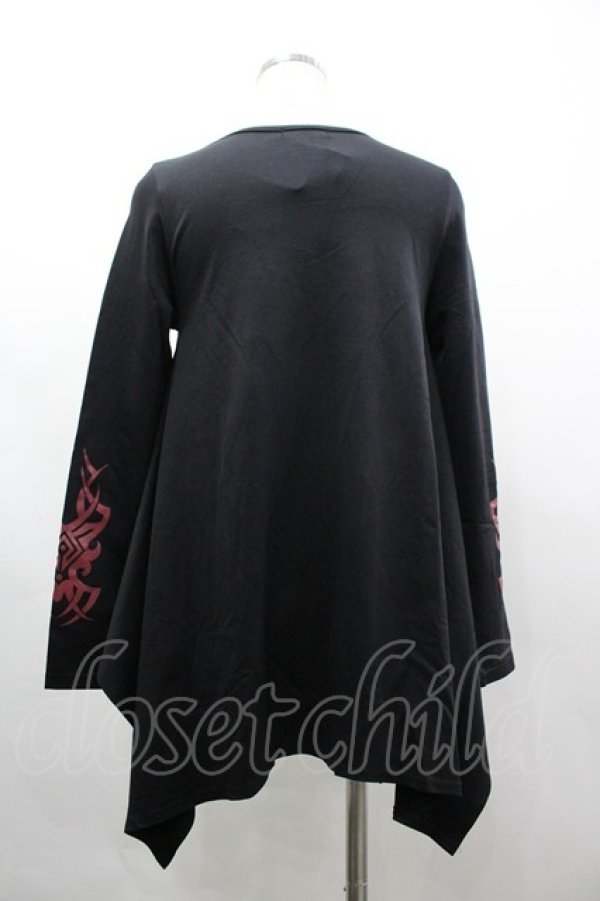 画像2: Qutie Frash / Vネックトップス  黒 I-26-03-14-055-QU-TO-SA-ZI (2)