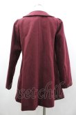 画像2: Fi.n.t / 丸襟コート F ワイン I-26-03-14-060-CA-CO-TE-ZI (2)