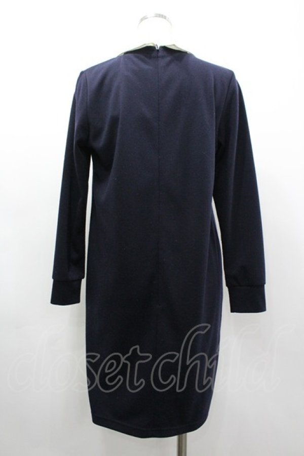 画像2: Fi.n.t / カットソーワンピース F ネイビー I-26-03-14-063-CA-OP-TE-ZI (2)