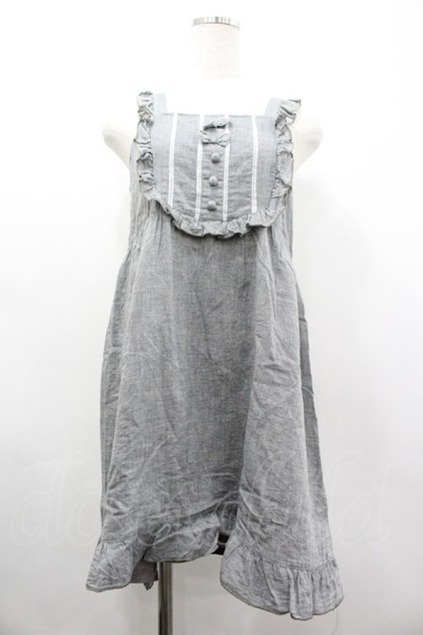 画像1: Fi.n.t  / ヨーク切替キャミチュニック F グレー I-26-03-14-064-LO-OP-TE-ZI (1)