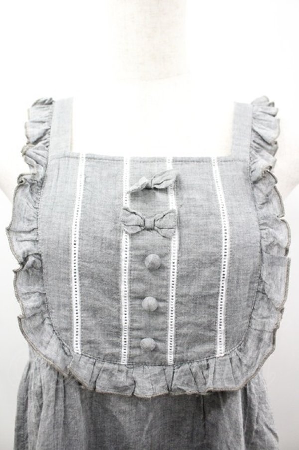 画像3: Fi.n.t  / ヨーク切替キャミチュニック F グレー I-26-03-14-064-LO-OP-TE-ZI (3)