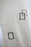 画像3: axes femme / 額縁刺繍カーディガン M アイボリー I-26-03-14-007-AX-TO-TE-ZI (3)