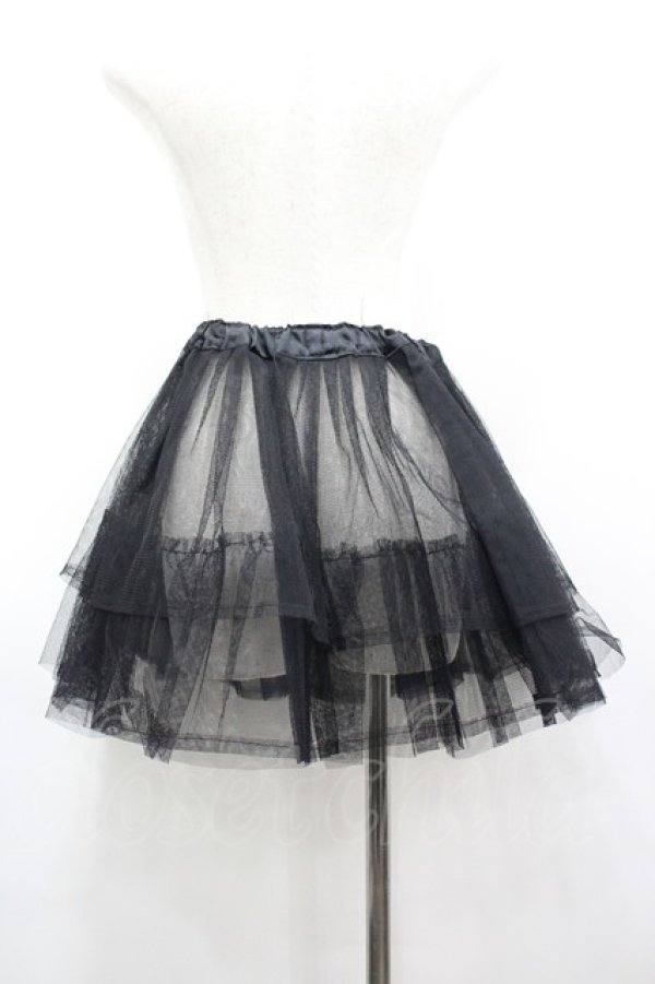 画像3: ATELIER PIERROT //ハードチュールパニエ  黒 I-26-03-14-079-EL-SK-TE-ZI (3)