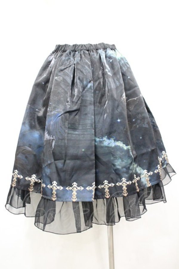 画像3: ATELIER PIERROT / Holy nightスカート  黒 I-26-03-14-084-EL-SK-TE-ZI (3)