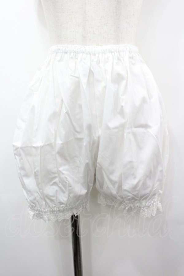 画像1: metamorphose / ブルマ  白 I-26-03-14-087-ME-PA-TE-ZI (1)