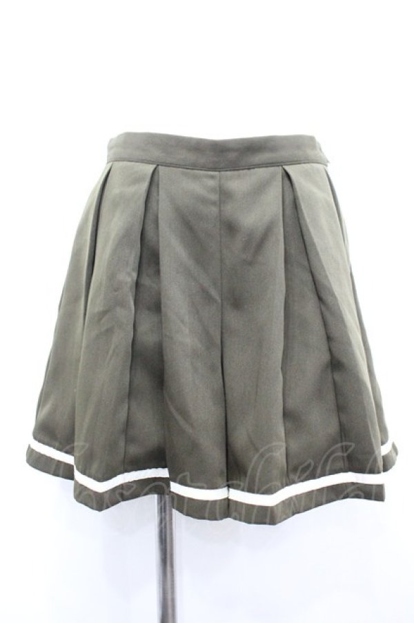 画像1: Fi.n.t /  プリーツキュロット F カーキ I-26-03-14-091-CA-PA-TE-ZI (1)