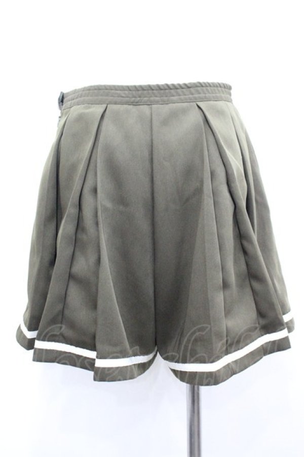 画像4: Fi.n.t /  プリーツキュロット F カーキ I-26-03-14-091-CA-PA-TE-ZI (4)
