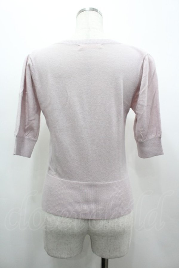 画像2: Fi.n.t / リボンボタンカーディガン  ラベンダー I-26-03-14-010-CA-TO-TE-ZI (2)