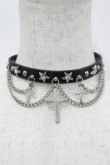 画像1: GOTHPUNKその他 / チョーカー  黒 I-26-03-14-107-GO-AC-TE-ZI (1)