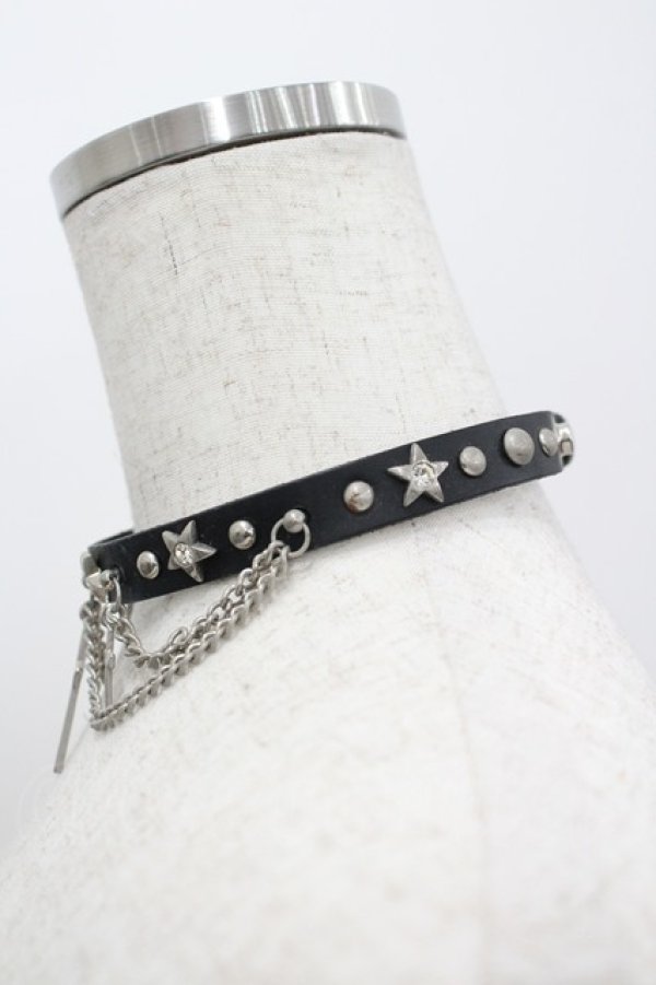 画像2: GOTHPUNKその他 / チョーカー  黒 I-26-03-14-107-GO-AC-TE-ZI (2)