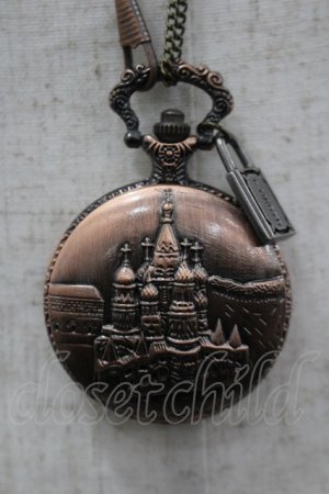 画像: h.NAOTO / 懐中時計ペンダント  ブロンズ I-26-03-14-108-HN-ZA-TE-ZI