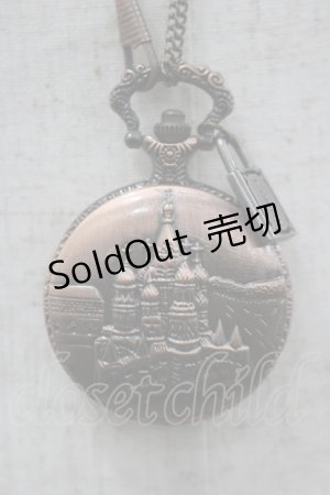 画像: h.NAOTO / 懐中時計ペンダント  ブロンズ I-26-03-14-108-HN-ZA-TE-ZI