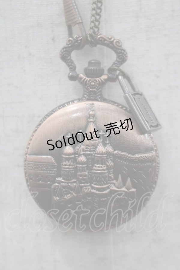 画像1: h.NAOTO / 懐中時計ペンダント  ブロンズ I-26-03-14-108-HN-ZA-TE-ZI (1)