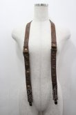 画像1: STEAM / サスペンダー  ブラウン I-26-03-14-110-HN-ZA-TE-ZI (1)