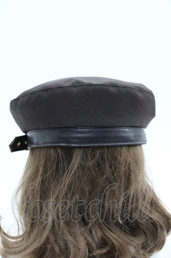 画像3: Amavel / チェーン付キャスケット  ブラウン I-26-03-14-112-CA-ZA-TE-ZI (3)